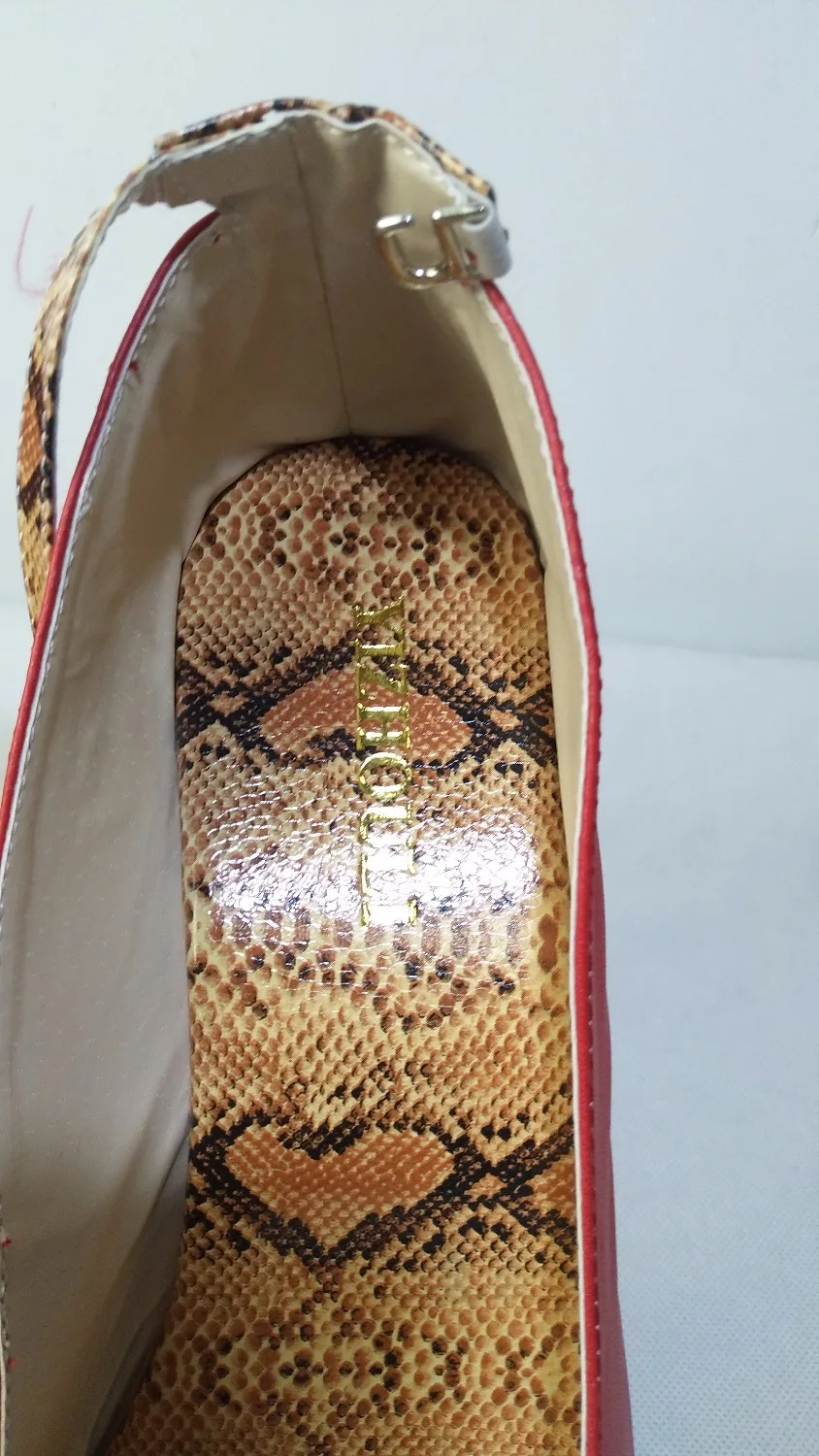 The new 15cm/cm ultra high merchandising shoes with red lacquered shoes, stars and style women's shoes, dancing shoes