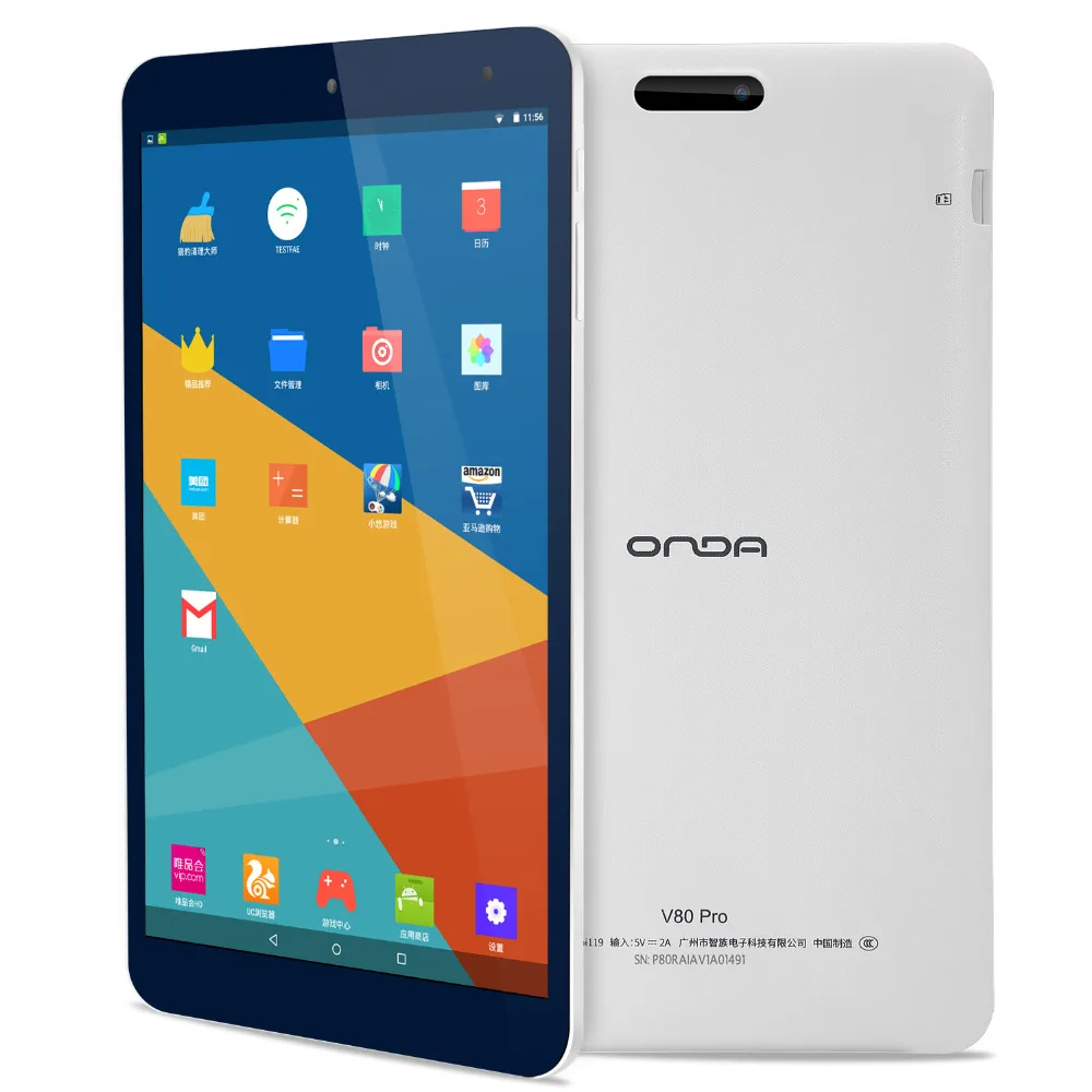 Onda V80 Pro 8 дюймовых планшетных ПК MTK8163A Quad Core 2 Гб оперативной памяти 16 встроенной