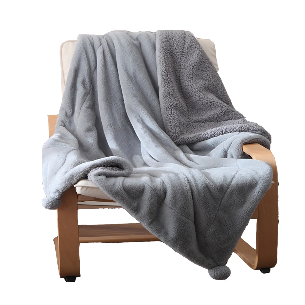 Buy Super Soft Rabbit Fur Mink Blanket For Sofa Chair