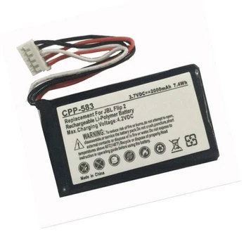 

TTVXO 2000mAh Battery AEC653055-2P for JBL Flip 2 Bluetooth Loudspeaker