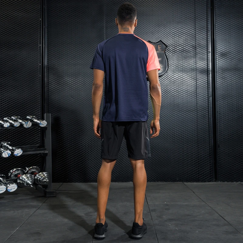 BINTUOSHI 2018 las nuevas mujeres camiseta de tenis corto hombres Badminton Tenis de Mesa Camisa + Pantalones cortos transpirable de secado rápido ropa de deporte