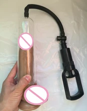 Penis Pump Vacuum Negative Pressure Penis Enlargement Extender Delay Ejaculation Adult Sex Toys Product Penis Enlarger for Men