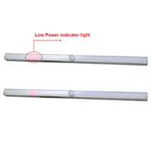 Портативный 18 светодиодов ИК-датчик тела светильник s USB походная лампа перезаряжаемый ночной Светильник для шкафа спальни Wardrob коридора PAK55