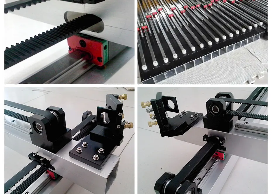 Новое оборудование передачи лазерной головки механические Компоненты Модель B для CO2 гравер лазерный резак натяжения колесо двигателя