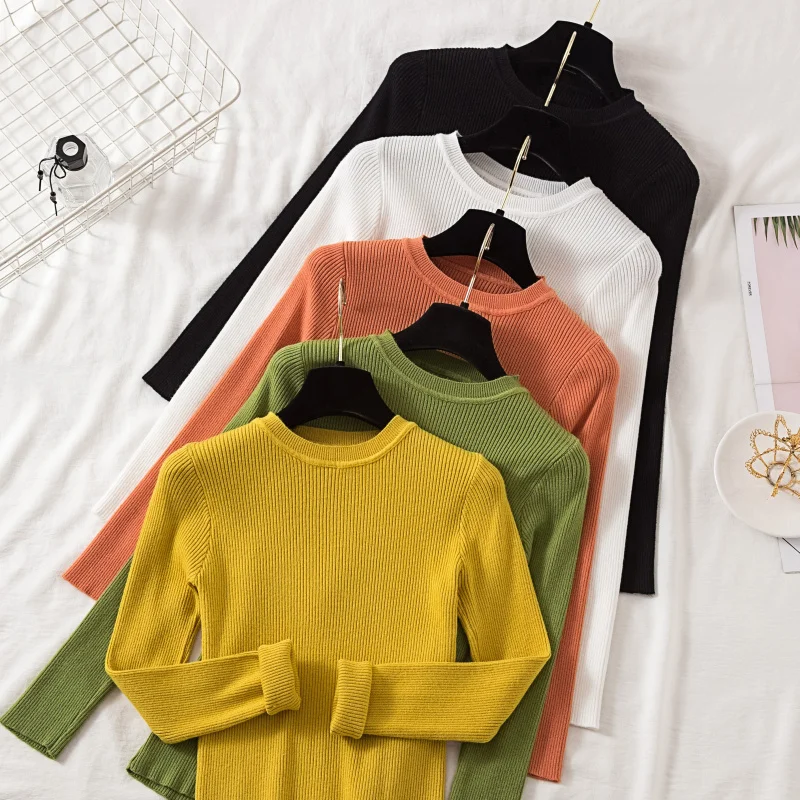 Sweater Women Korean Fashion Woman Knitted Sweater Womens Sweaters 2019 Winter Woman Sweaters and Pullovers Winter Clothes Women