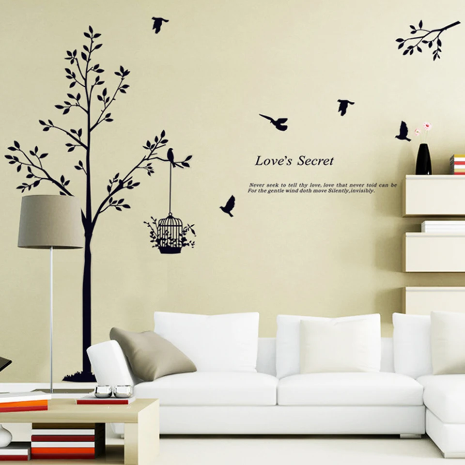 Compare Prices On Black Tree Wallpaper Online Shopping Buy Low