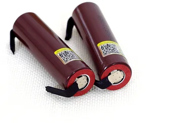

2PCS Liitokala 100% New HG2 18650 3000mAh Rechargeable battery 18650HG2 3.6V discharge 20A Power batteries + DIY Nickel