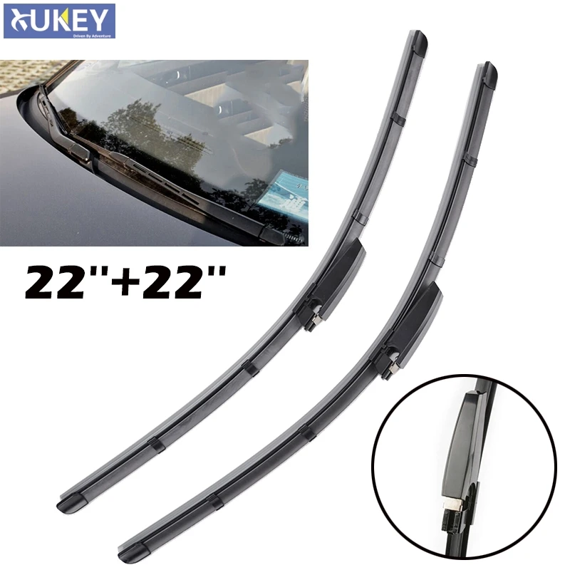 Xukey Juego de escobillas de limpiaparabrisas delanteras, para Audi A4, S4, RS4, B6, B7, 2003, 2004, 2005, 2004, 2005, 2006, 2007, 2008, 2009, A6, C5, 01 05|wiper blade|windscreen wiper bladewindscreen - AliExpress