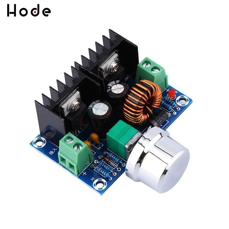 

XH-M401 DC-DC Step Down Buck Converter Power Supply Module XL4016E1 PWM Adjustable 4-40V To 1.25-36V Step Down Board 8A 200W