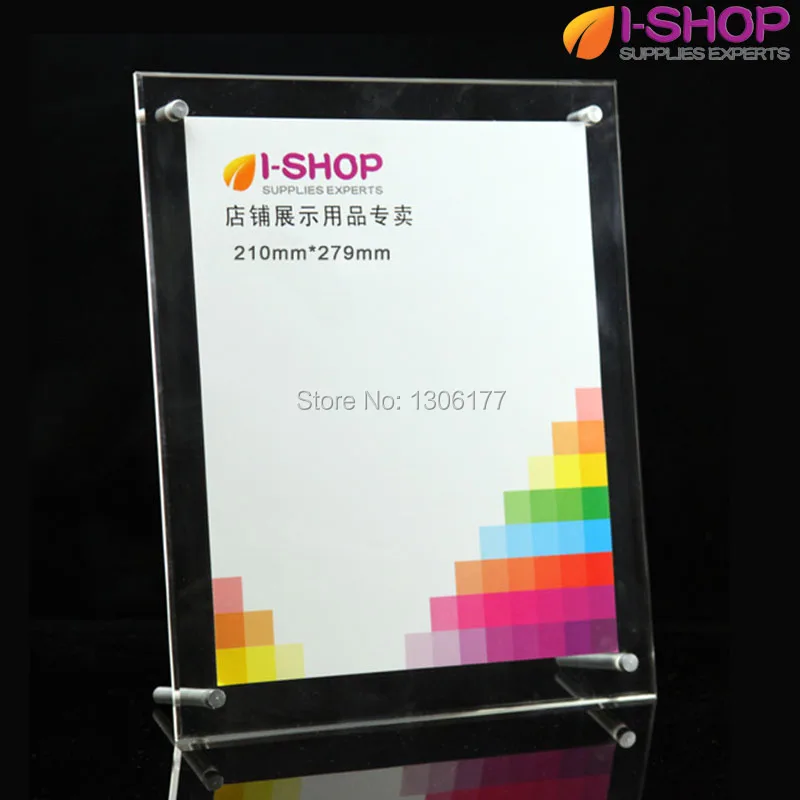 Acryl Bilderrahmen Klar Foto Halter Mit Schrauben Schildhalter Vertikale Oder Horizontale 8 5 X 11 Yls1 04 Acrylic Photo Frame Acrylic Photophoto Frame Holder Aliexpress