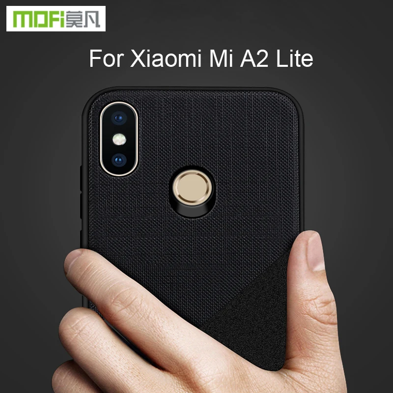 For Xiaomi Mi A2 Lite Case MOFI Fashion Colth Fabric Full Package Premium Back Cover Skin |
