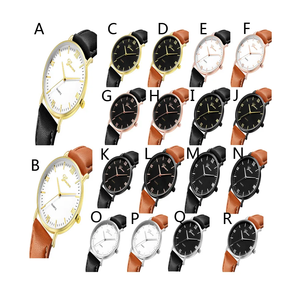 Geneva Classic Hot Luxury Women Stainless Steel Analog Quartz Analog Wrist Watch montre homme New Freeshipping Hot sales