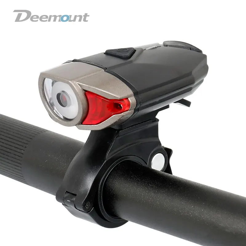 Deemount Bicycle Headlight Helmet Spotlight Dual Mount Handlebar Safety