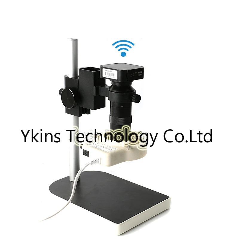 

130X USB WIFI wireless outputs Industry Microscope Camera +56 Led light lamp +adjustable stand table for phone electronic repair
