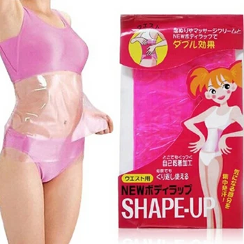 

Sauna Waist Slimming Belt PVC resin Wrap Belly Waist Burn Shaper Massage Fat Cellulite Lose Weight