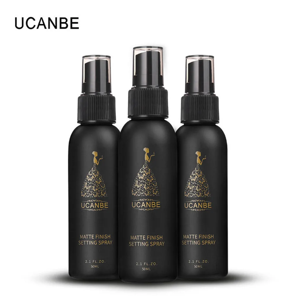 

UCANBE 50ML Makeup Setting Spray Matte Finish Bottle Setting Spray Oil-control Natural Long Lasting Make Up Fix Foundation Spray