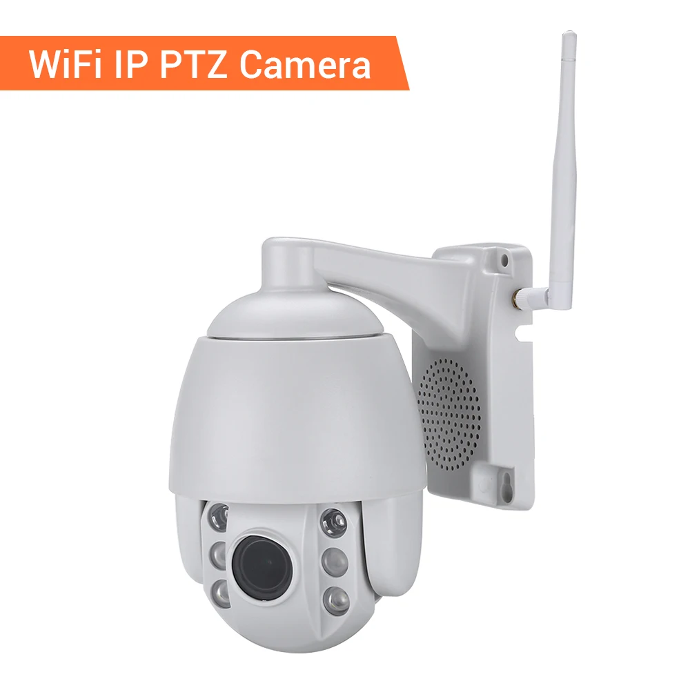 2MP HD 1080P WiFi PTZ Onvif CCVT IP камера 5x Zoom наружная сеть безопасности Водонепроницаемая