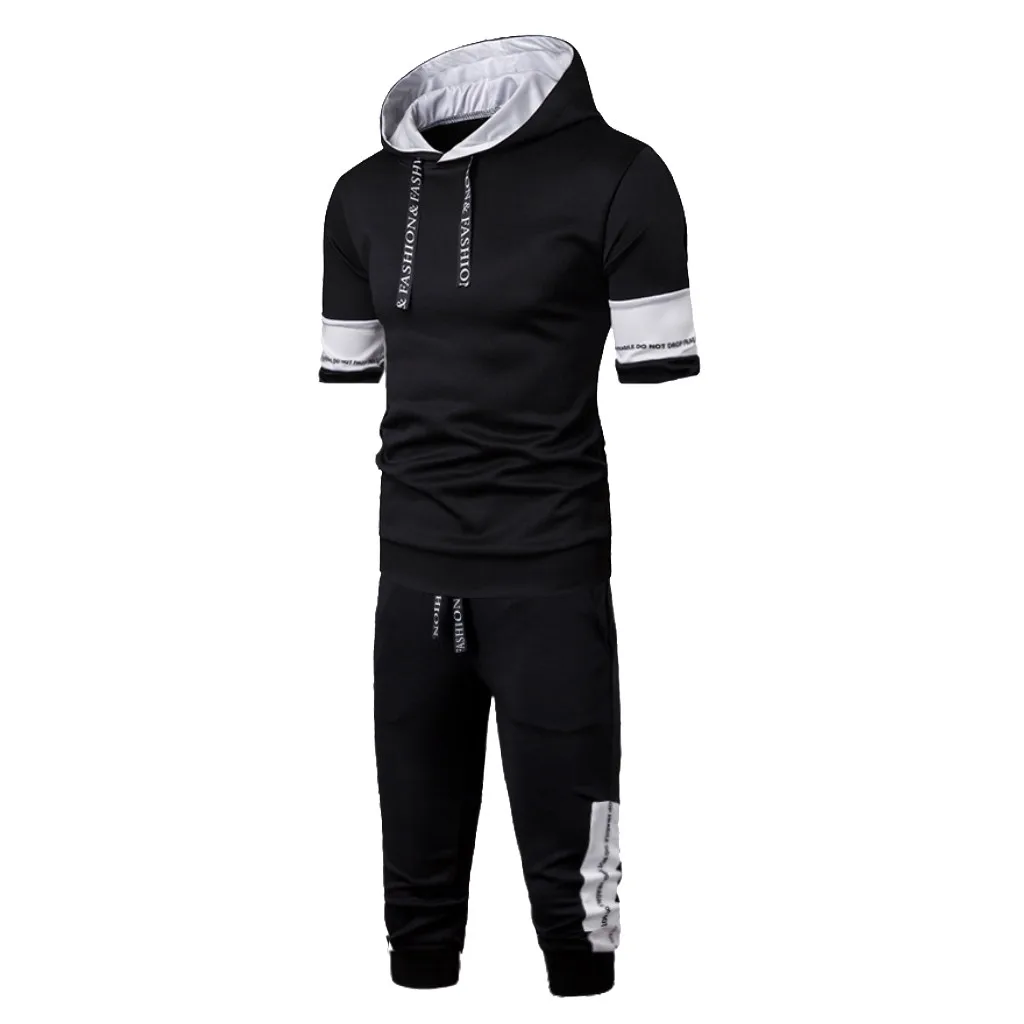 Новый 2019 бренд спортивный костюм мужское термобелье для мужчин спортивные наборы Толстовка + штаны спортивный костюм malehandal hombre