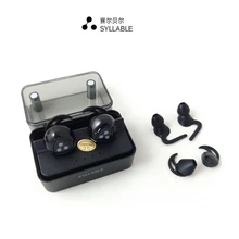 Syllable d900mini sweatproof projeto fones de ouvido fone de ouvido sem fio bluetooth com microfone bluetooth dispositivos com carregamento inteligente caixa