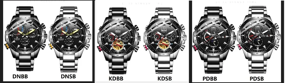Binger часы мужские швейцарские автоматические механические часы для мужчин лучший бренд класса люкс военные часы Relogio Masculino montre homme2018