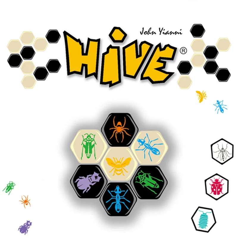 Hotsale Hive 2 Players Funny Board Game Hive Board Game For Family/Party/Friend Send Children Gift