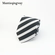 Mantieqingway Галстук Пейсли поджаренный в полоску Средства ухода за кожей Шеи Галстуки для Для мужчин полиэстер 8 см Широкий Средства ухода за кожей Шеи Галстуки модные костюмы Gravatas Бизнес мужской