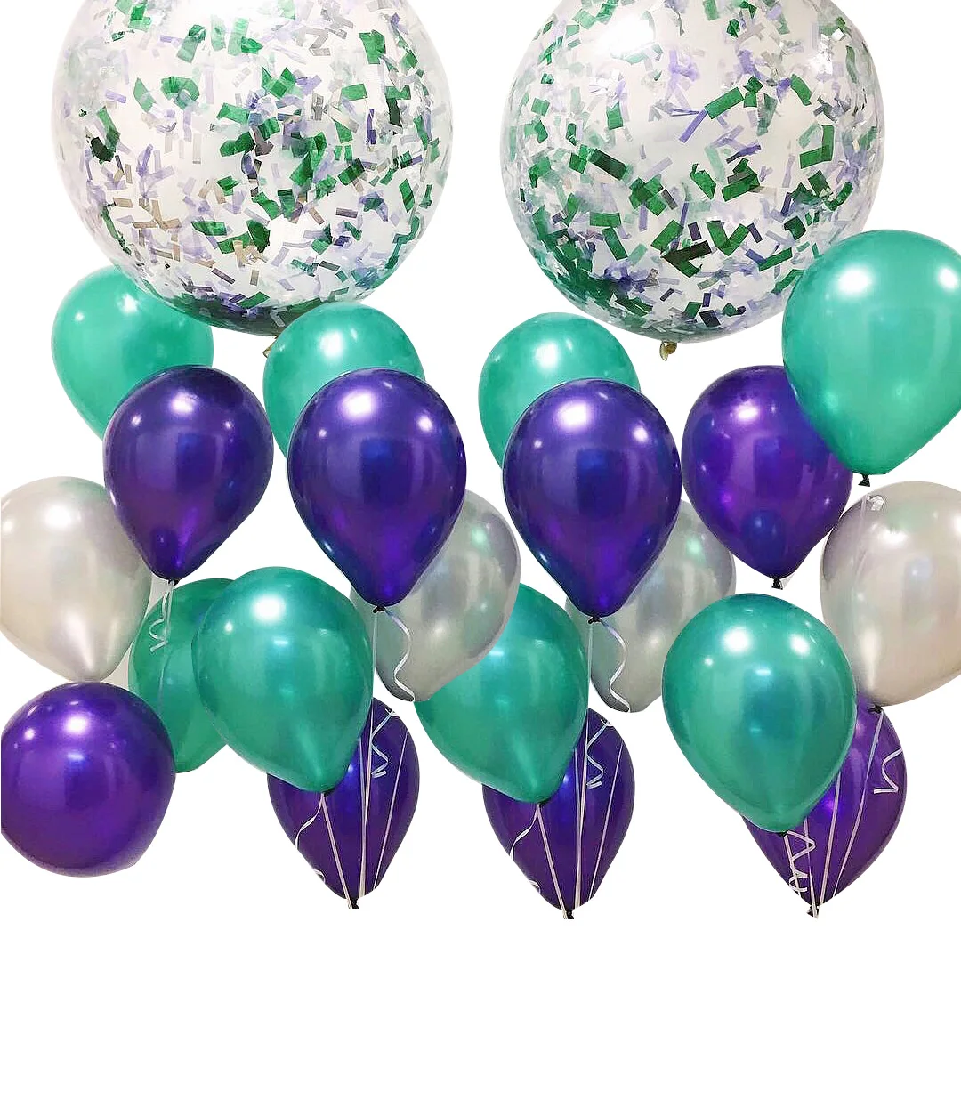 30 шт 3 цвета русалка 10 дюймов латексные воздушные шары надувные шары День рождения Свадебные украшения принадлежности для вечеринки-девичника