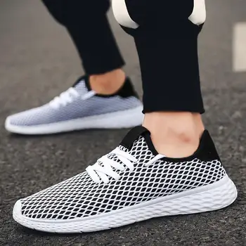 

Running Shoes For Men Fly Weaving Breathable Sports Shoes Sports Shoes Fitness Flats Male Lightweight Shoes Running