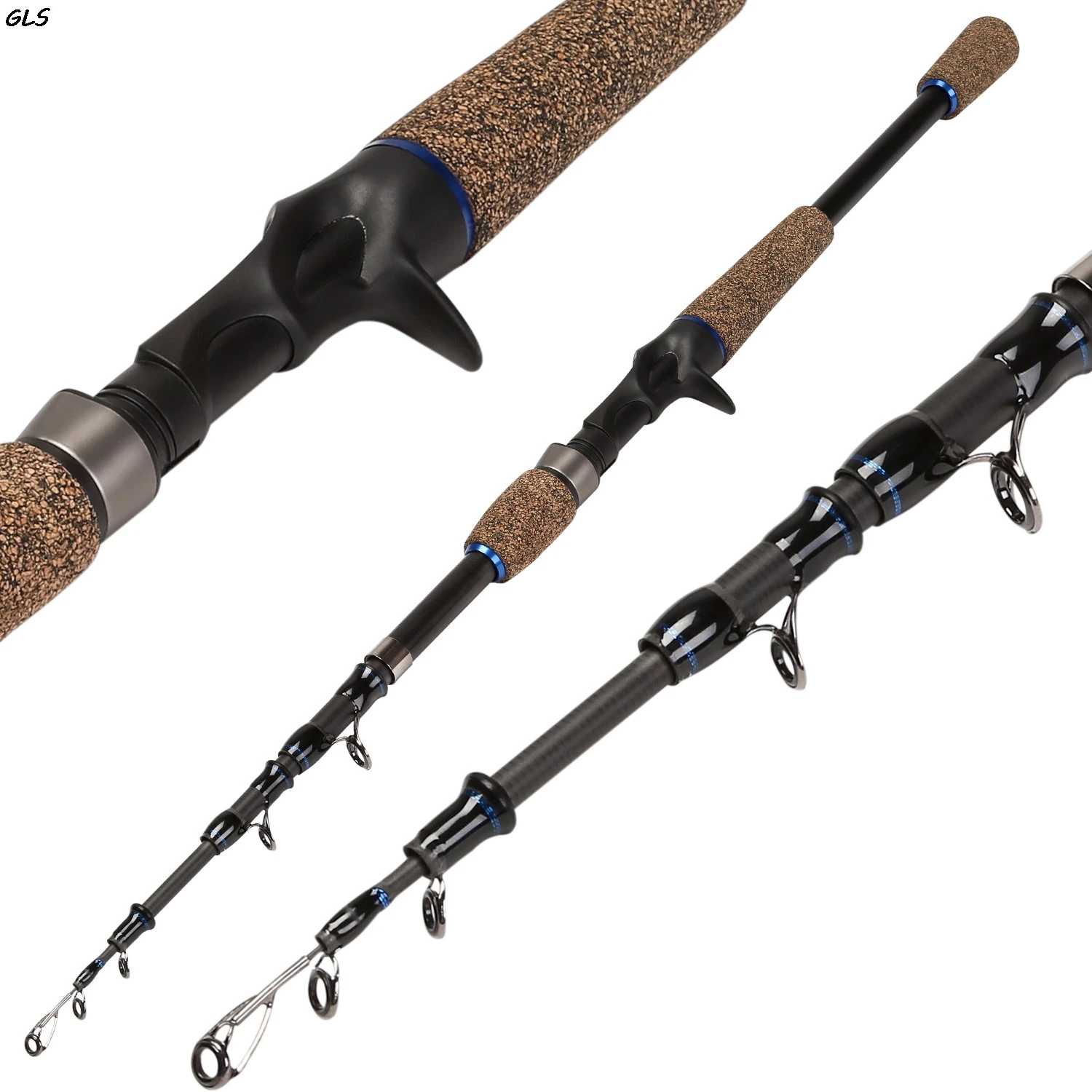 

2018 Hot Seling Portable Fishing rod Telescopic Rods 1.8m 2.1m 2.4m Carbon Fiber Spinning Fishing Rod