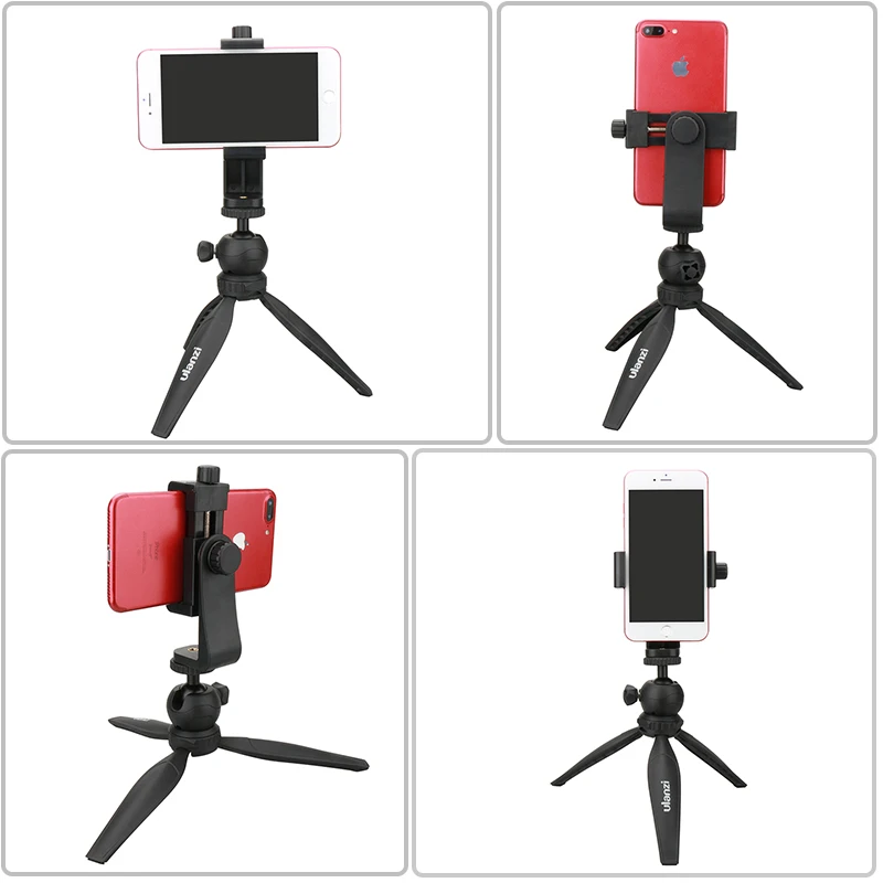 Мини штатив Ulanzi для телефона держатель адаптер DSLR камеры iPhone Samsung Huawei|tripod adapter|phone