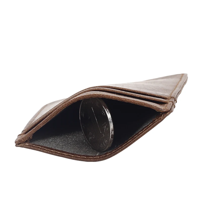 Ультратонкий держатель для кредитных карт мужчин и женщин деловой бумажник из