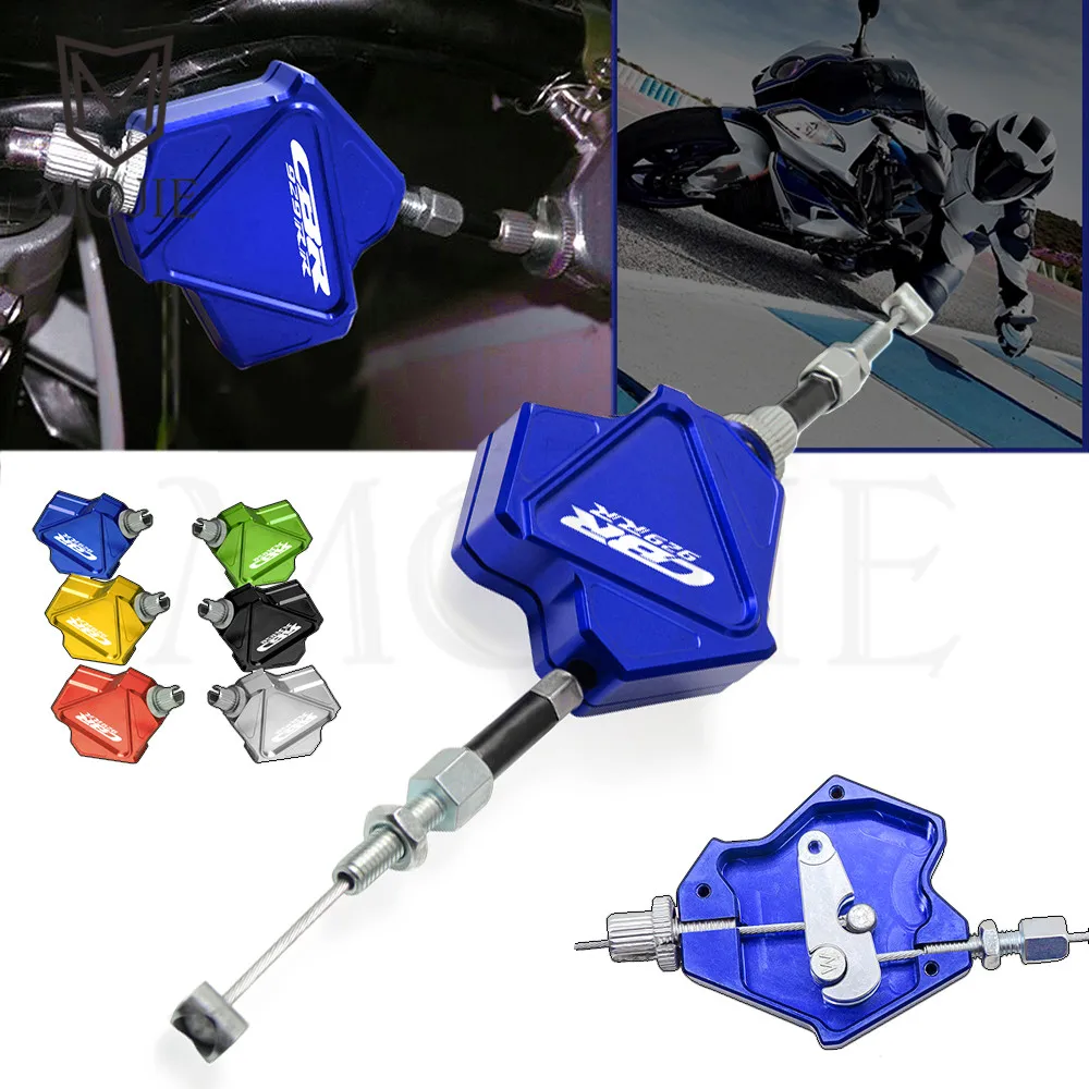 Motorcycle CNC Aluminum Stunt Clutch Lever Easy Pull Cable System For