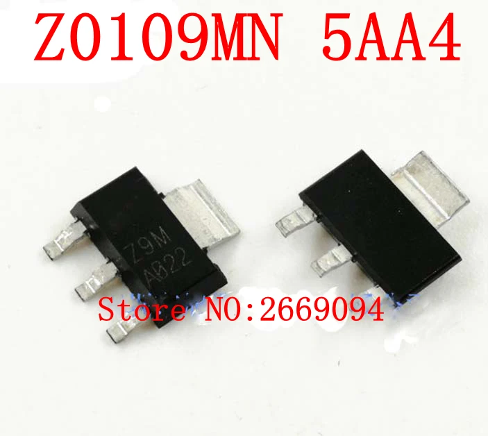 

50PCS /100PCS /500PCS /1000PCS Z0109MN5AA4 Z0109MN SOT-223 Z0109 SMD Z9M new original