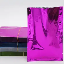 Заказная 14*20 см пищевая алюминиевая упаковка для выпечки Вакуумная Упаковка для продуктов алюминиевая фольга сумка