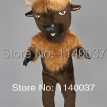 Талисман Bison Buffalo маскарадный костюм талисман Бык на заказ мультяшный персонаж карнавальный костюм вечерние костюмы