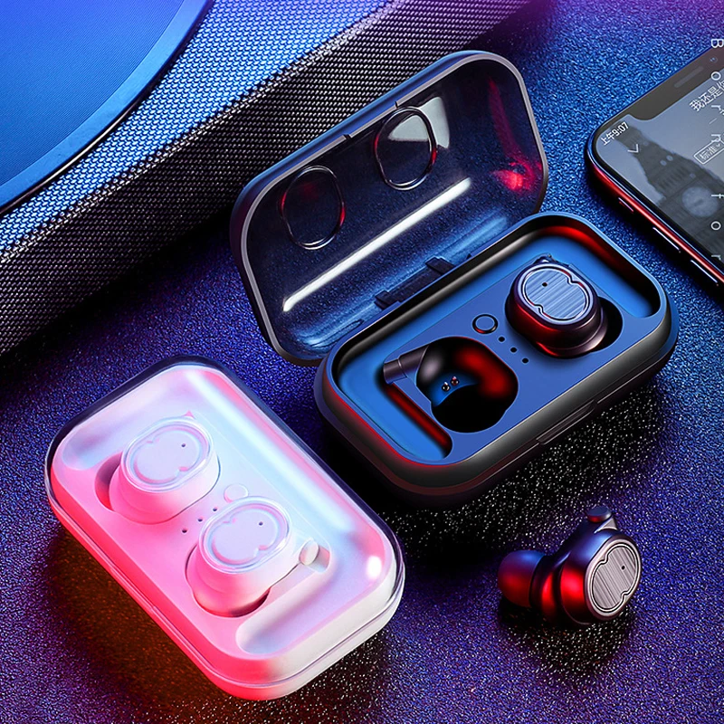 

TWS Touch True Wireless Bluetooth 5.0 Headset Mini Invisible Sports In-ear Binaural Android IOS Glory Vivo General Business