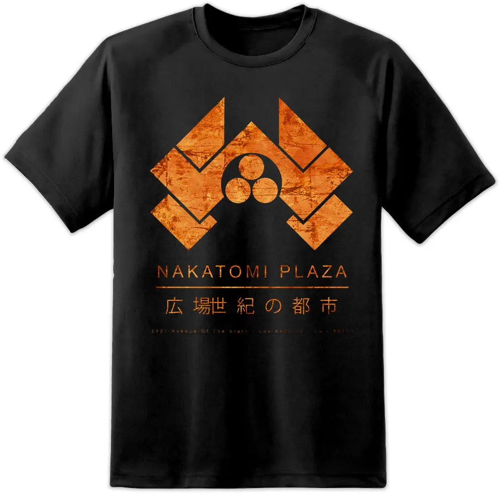 Орешек фильм NAKATOMI PLAZA Проблемные Футболка-огромный печати! (S-3XL) CAPCOM 2019 модная