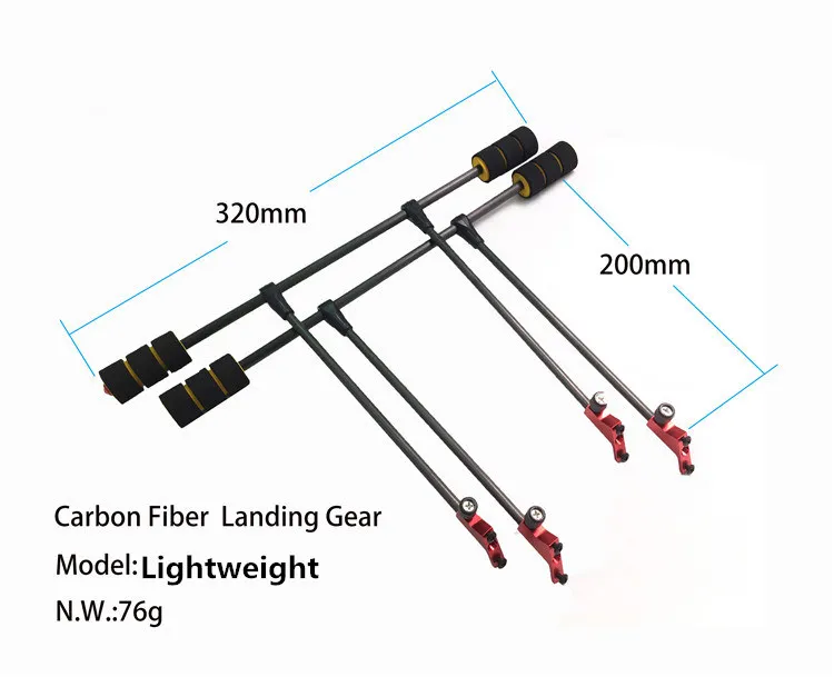 DIY FPV Дрон Квадрокоптер инопланетянин Квадрокоптер самолет H4 450 мм/680 мм из чистого углеродного волокна складная рама комплект