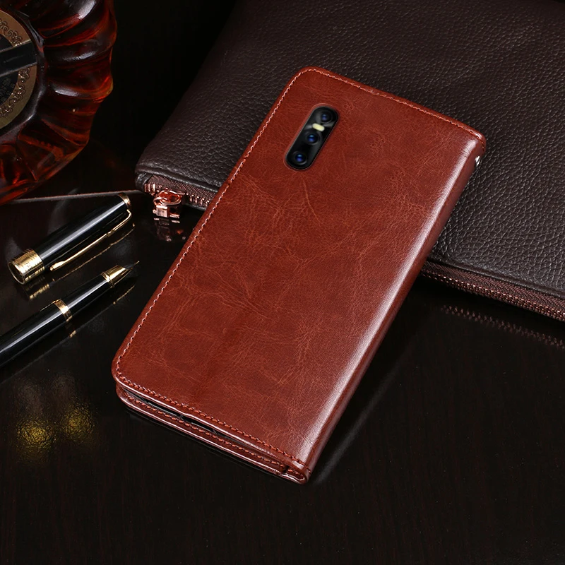 For Vivo V15 Pro Case Flip Wallet Business Leather Coque Phone Case for Vivo V15 Pro Cover Capa Accessories