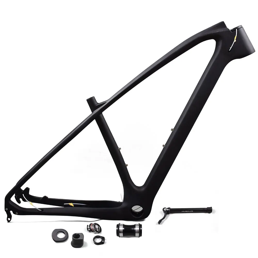 Carbon mtb Mountain Bikes Frame 3K matte glossy Carbon Bicycle Frame