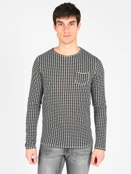 

Crewneck sweater with pocket