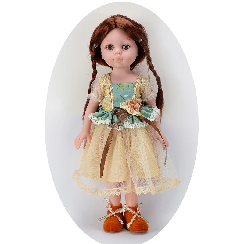 

12 Inch Newborn Baby Doll Simulation Erect Dolls Soft Plastic Model Toys Educational Babies Dolls Birthday Gift for Children