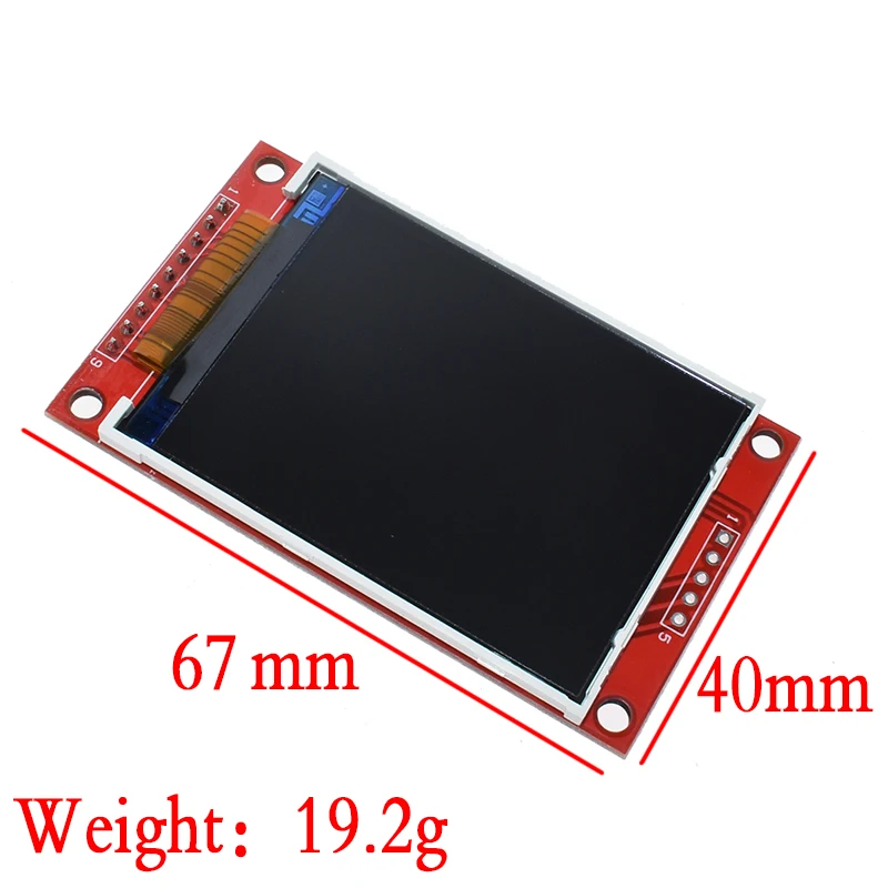 Интеллектуальная электроника 2 дюйма 240*320 точек SPI TFT ЖК дисплей модуля