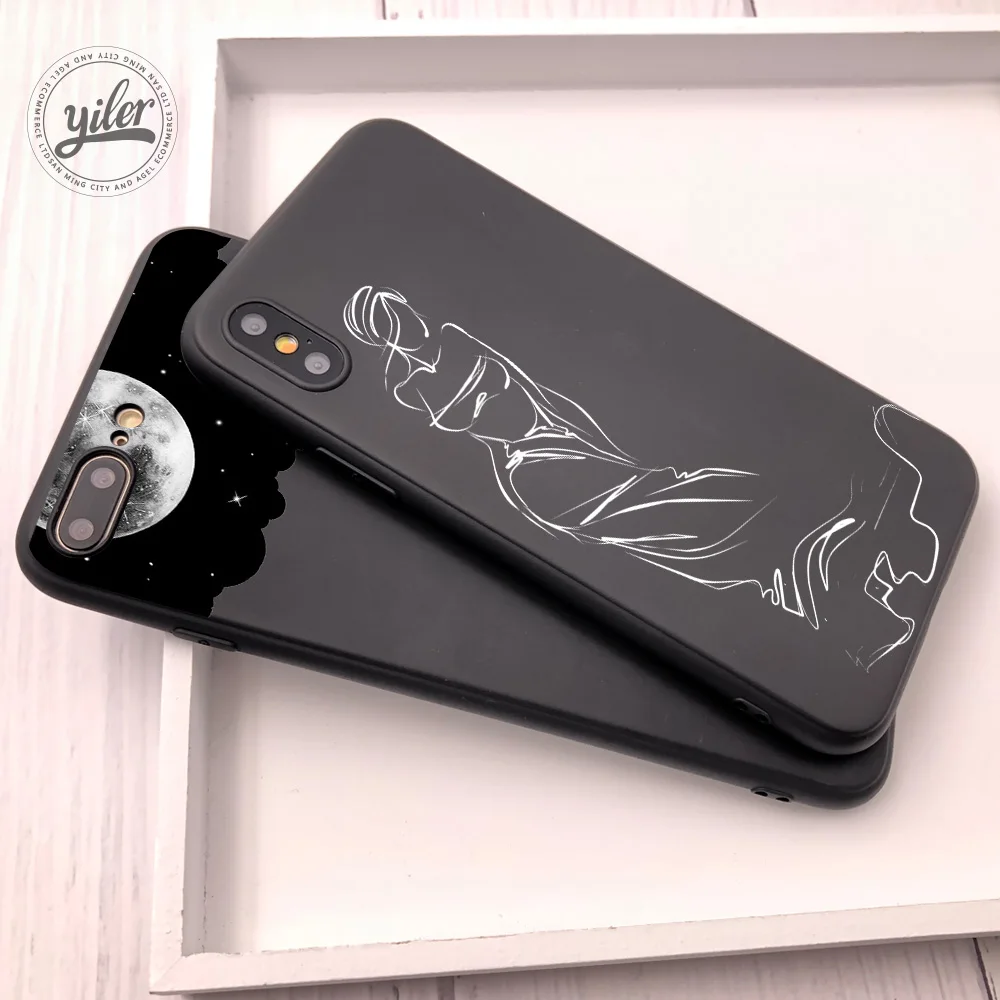

Simple beautiful girl Coque for iPhone XS Max Case for iPhone XS cases for iPhone 6S Case for iPhone 5 5S SE 6 6S 7 8 X XR cover