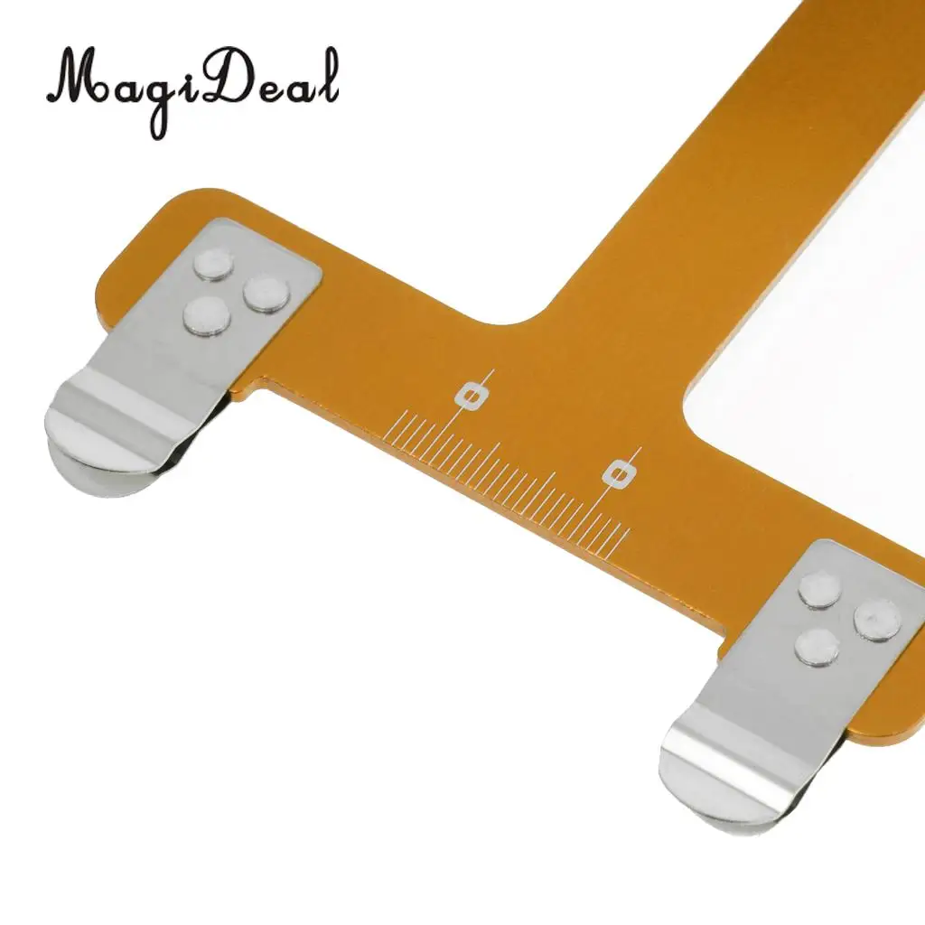 MagiDeal Outdoor Pro Archery T Bow Square Tool for Recurve & Compound Bows Longbow Recurve Hunting Accessories