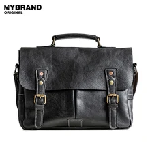 Mybrandoriginal сумки через плечо натуральная кожа сумка мужчины портфели через плечо сумки для парня Сумочка Повседневная мужская кожаная сумка B104