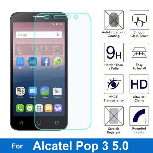 For Alcatel One Touch Pop 3 50 Screen Protector 25D Explosion Proof Tempered Glass Film Onetouch Pop3 5 5015D 5065D 5015X huismerk kopen in de aanbieding For Alcatel One Touch Pop 3 50 Screen Protector 25D Explosion Proof Tempered Glass Film Onetouch Pop3 5 5015D 5065D 5015X huismerk kopen in de aanbieding