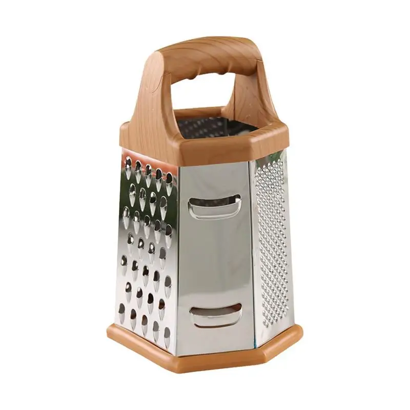 Multi function Six side Peeler Multi purpose Stainless Steel Grater Innovative Kitchen Chopper