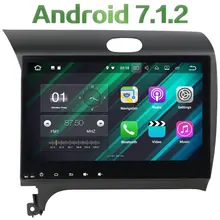10.1” Android 7.1.2 Quad core 2din 1024*600 2GB RAM GPS Navi Car DVD Multimedia Player Radio For Kia K3 2012 2013 2014 2015