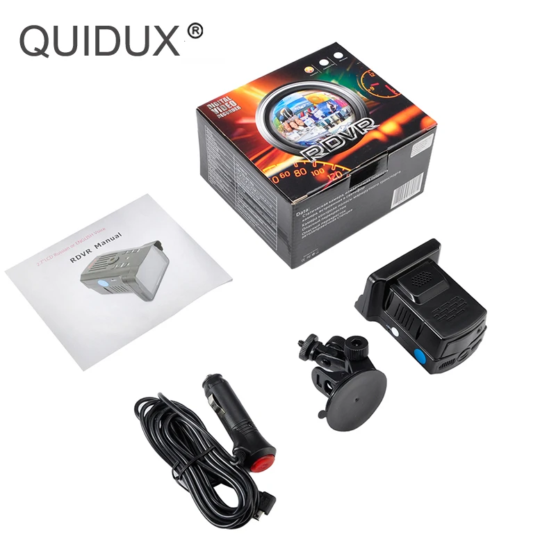 QUIDUX 2 в 1 радар DVR 7 &quotЖК дисплей Русский/Английский Голос скорость автомобиля dvr